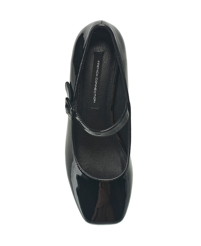 French Connection Women's Bette Mary Jane Block Heel