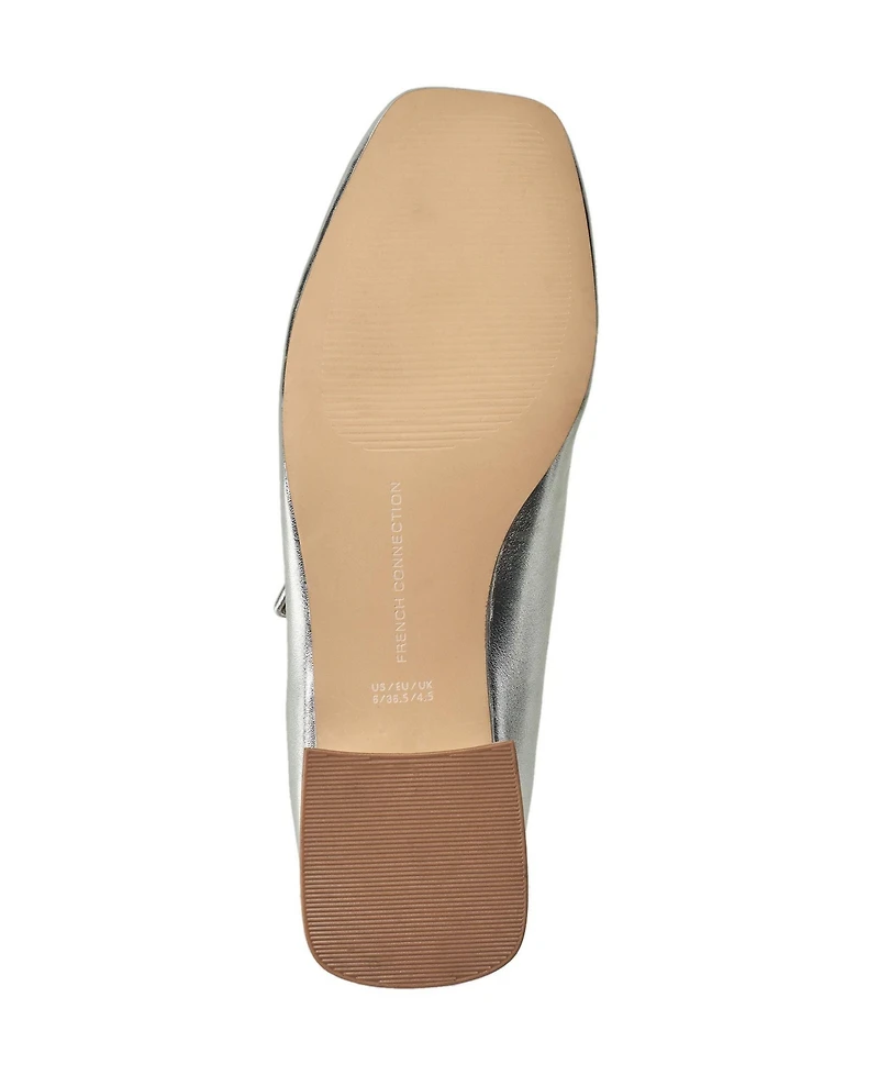 French Connection Women's Bette Mary Jane Block Heel