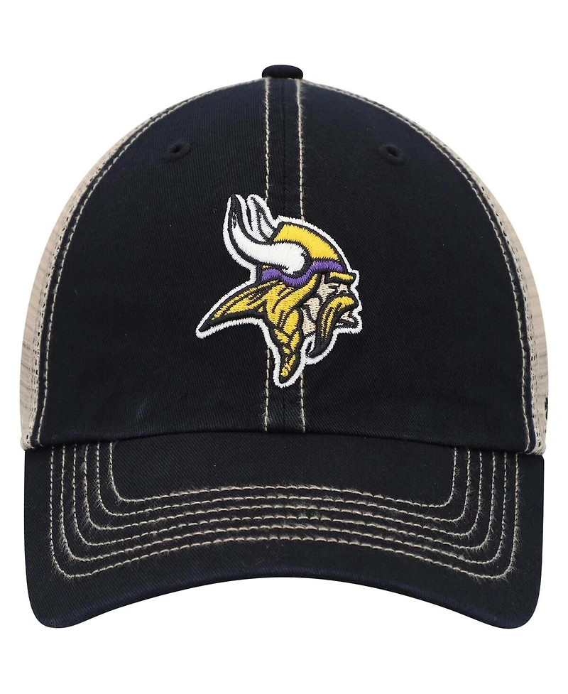 '47 Brand Men's Minnesota Vikings Trawler Trucker Clean Up Adjustable Hat