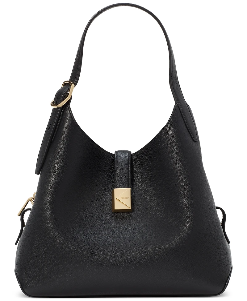 Kate Spade New York Deco Medium Pebbled Leather Crossbody Tote Bag