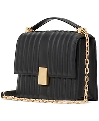 kate spade new york Deco Quilted Leather Small Chain Shoulder Bag