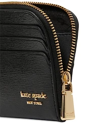 kate spade new york Devin Saffiano Leather Coin Card Case Wristlet