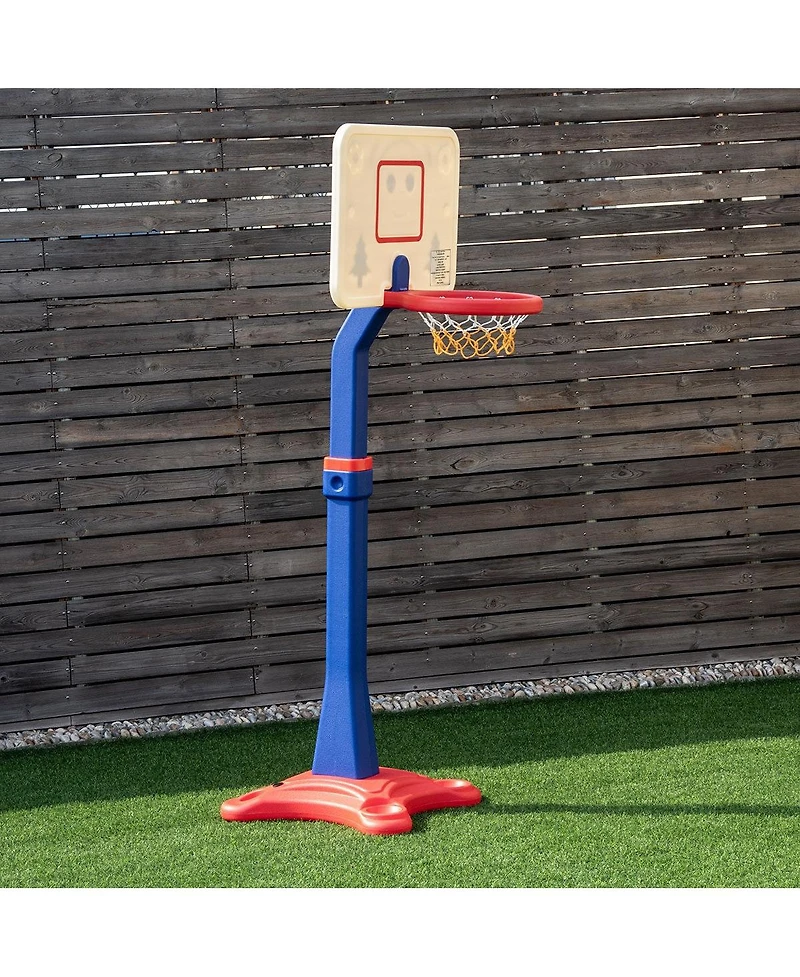 Kids Adjustable Height Basketball Hoop Stand