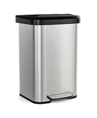 Sugift 13.2 Gallon Step Trash Can with Soft Close Lid and Deodorizer Compartment