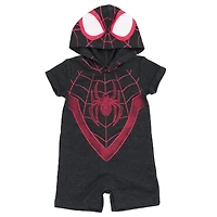 Spider-Man Baby Boys Miles Morales Cosplay Romper