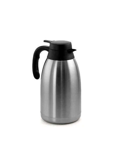 MegaChef 2 Quart Stainless Steel Thermal Beverage Carafe for Coffee and Tea