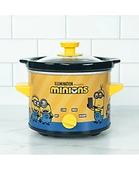 Uncanny Brands Despicable Me Minions 2qt Slow Cooker -Small Kitchen Appliance