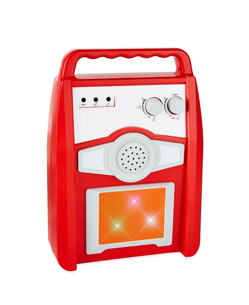 Best Choice Products Kids Electric Musical Guitar Toy Play Set w/ 6 Demo Songs, Whammy Bar, Microphone, Amp, Aux