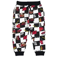 Disney Toddler Boys Lion King Toy Story Cars French Terry Sweatshirt and Jogger Pants Outfit Set to (2T - 10-12)