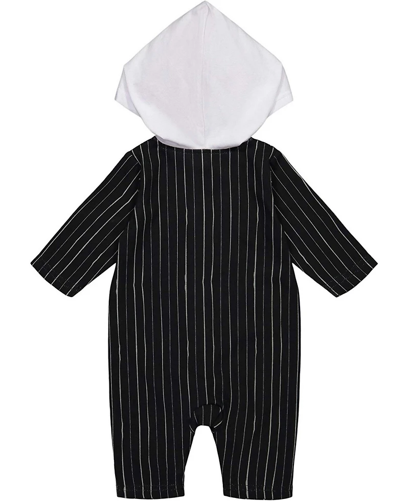 Nightmare Before Christmas Toddler Boys Disney Jack Skellington Zip Up Coverall Newborn to