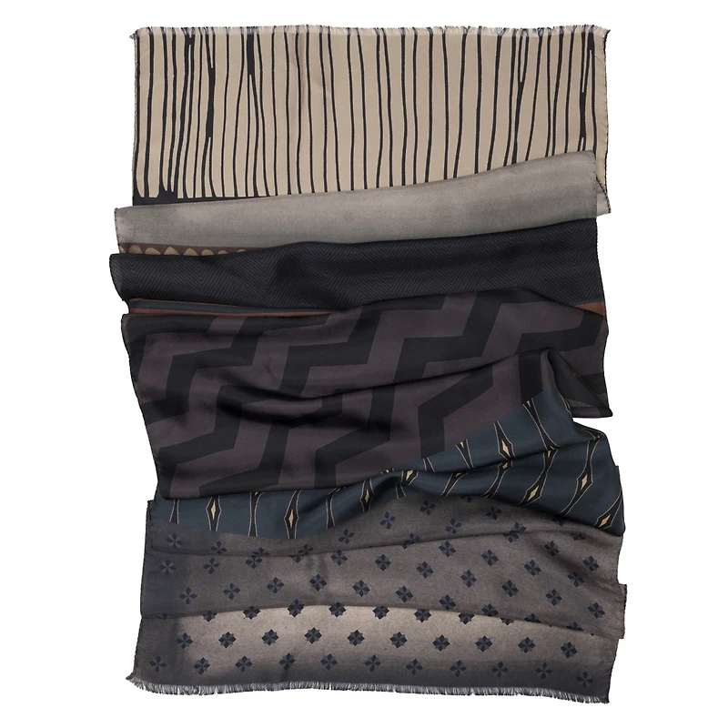 Atri - Large Silk Scarf