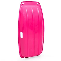 Best Choice Products 35in Kids Outdoor Plastic Sport Toboggan Winter Snow Sled Board w/ Pull Rope, 2 Handles