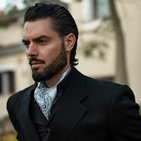 Bugatti - Silk Ascot Cravat Tie for Men