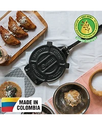 Victoria Cast Iron Tortilla Press 6.5 In Seasoned