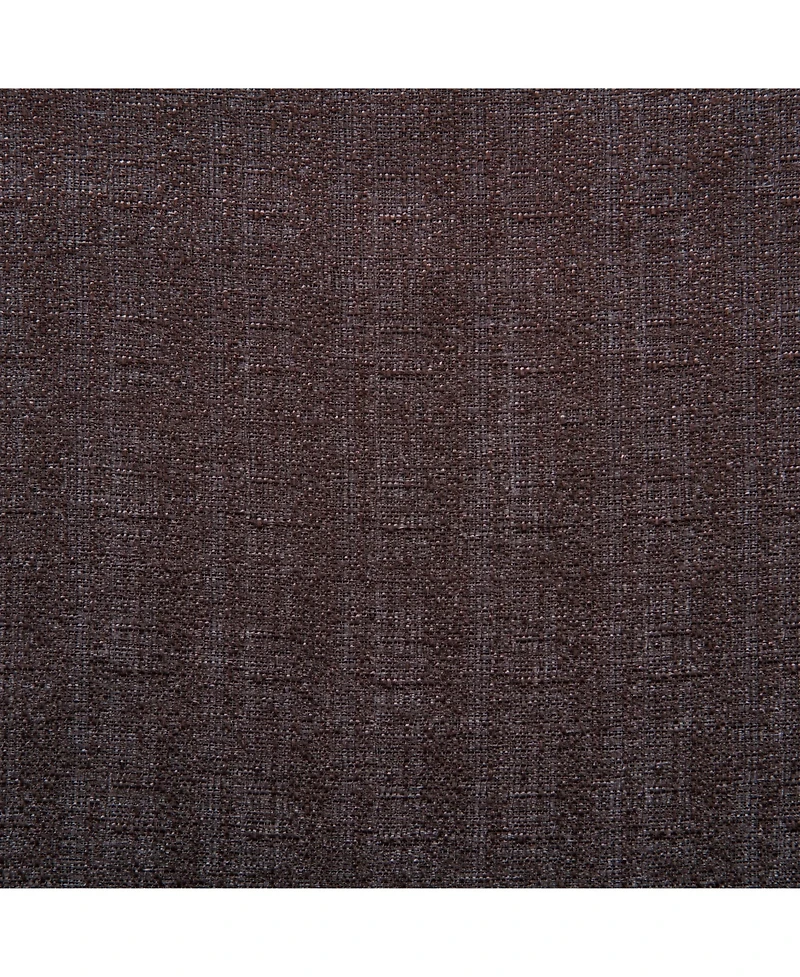 Chanasya Premium 2-Panel Gradient Ombre Faux Belgian Flax Semi Sheer Curtains