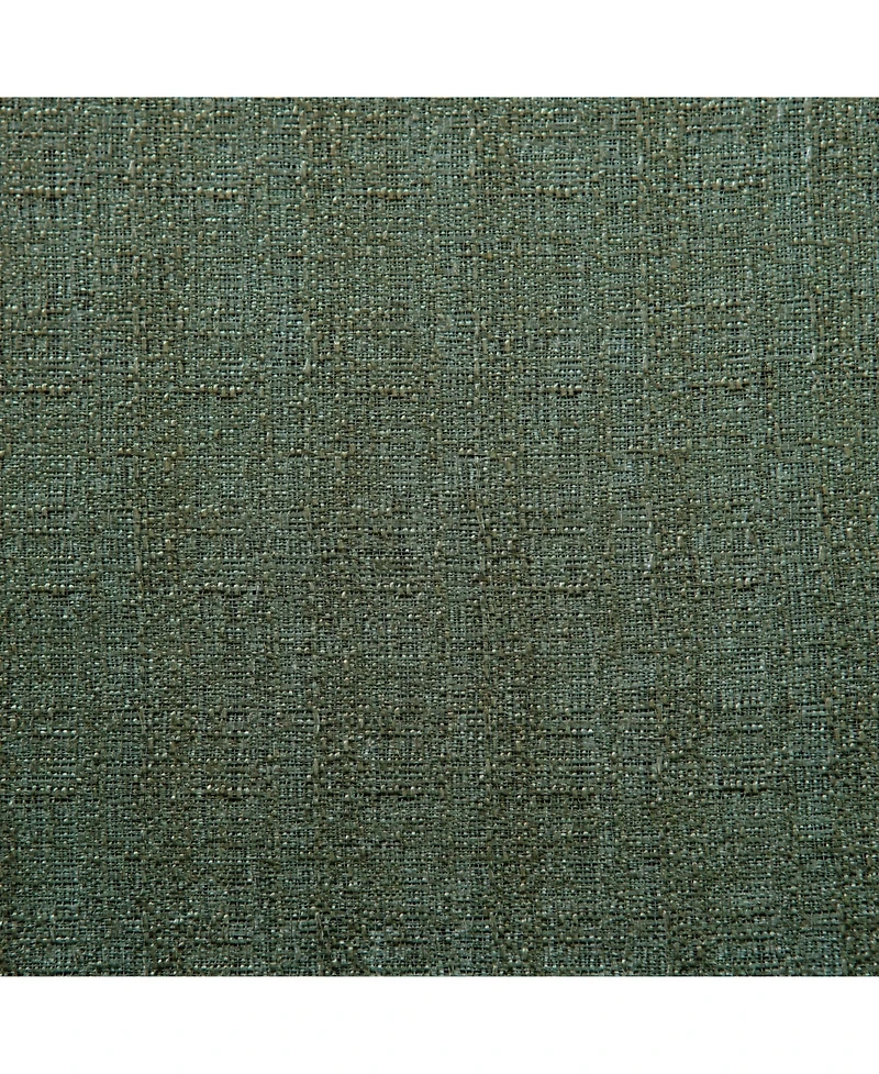 Chanasya Premium 2-Panel Gradient Ombre Faux Belgian Flax Semi Sheer Curtains