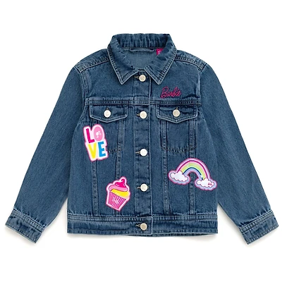Barbie Little Girls Denim Jacket
