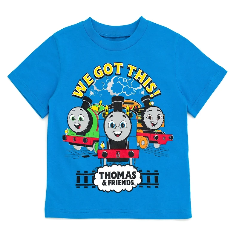 Thomas & Friends Toddler Boys T-Shirt and Mesh Shorts Outfit Set
