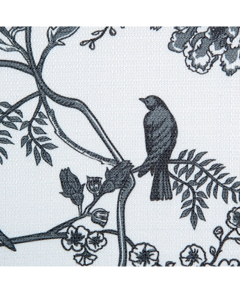 Chanasya Premium 2-Panel Toile Faux Linen Semi Sheer Curtains - 3-in-1 Back Tab, Rod Pocket, Ring Tab- for Windows Living Room Bedroom