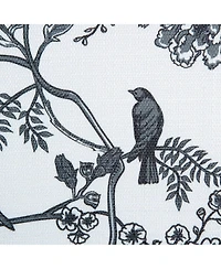 Chanasya Premium 2-Panel Toile Faux Linen Semi Sheer Curtains - 3-in-1 Back Tab, Rod Pocket, Ring Tab- for Windows Living Room Bedroom