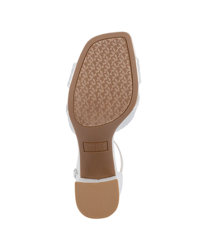 Jones New York Women's Eacross Block Heel Dress Sandals