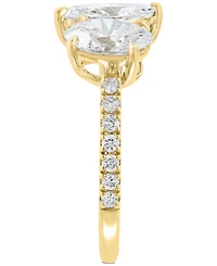 Effy Lab Grown Diamond Mixed-Cut Cuff Ring (1-7/8 ct. t.w.) in 14k Gold