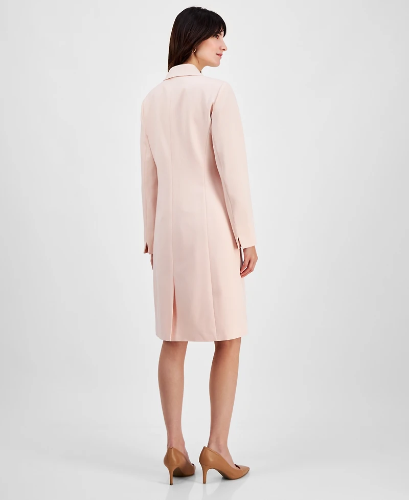 Le Suit Women's Elongated Blazer Dress Suit
