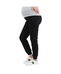 Indigo Poppy Maternity Black Ub Sweatpants