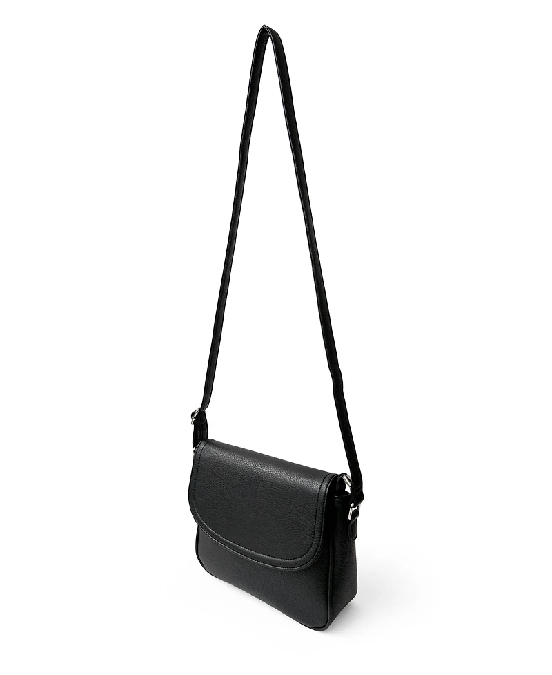 Ladies Crossbody Bag with Front Flap
