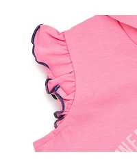 Spider-Man Girls Spiderman Spidey and His Amazing Friends Cosplay Tank Top Dolphin Active French Terry Shorts Outfit Set