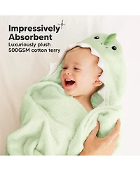KeaBabies PlayPals Baby Towels with Hood for Girls, Boys, 100% Organic Soft Cotton Hooded Bath Newborn, Kids