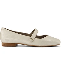 Toms Women's Bianca Metallic Mary Jane Flats