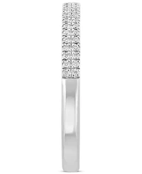 Effy Diamond Double Row Ring (1/6 ct. t.w.) in Sterling Silver