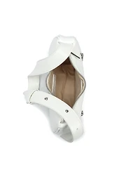 Like Dreams Dolce Crackled Shoulder Bag