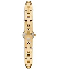 Michael Kors Women's Mk Astor Link Two-Hand Gold-Tone Stainless Steel Watch 14mm
