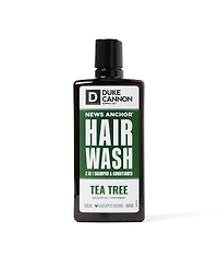 Duke Cannon 14oz News Anchor 2-in-1 Hair Wash - Tea Tree