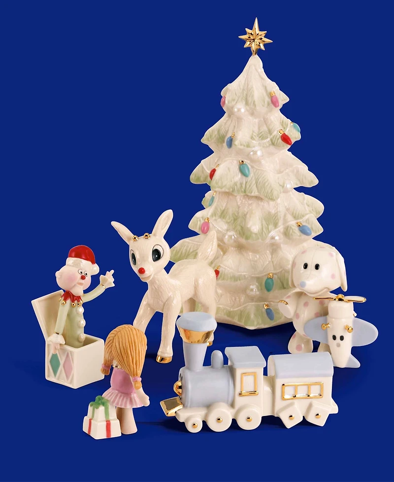Lenox Rudolph Reindeer and Misfit Toys Figurine Set