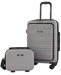 Discovery 2-Piece Expandable Rolling Carry-On Luggage Set
