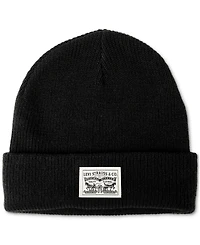 Levi's Men's Ribbed Logo Beanie