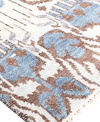 Adorn Hand Woven Rugs Indian Ooak M6594 7'10''x10' Area Rug
