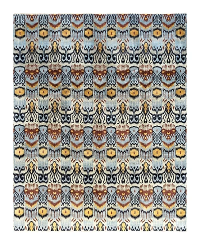 Adorn Hand Woven Rugs Indian Ooak M6073 8'2''x10'1'' Area Rug