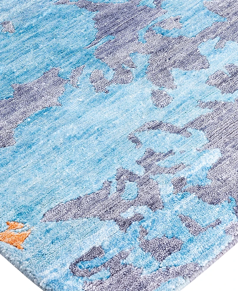 Adorn Hand Woven Rugs Indian Ooak M7487 8'2''x10'1'' Area Rug