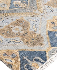 Adorn Hand Woven Rugs Indian Ooak M6507 9'1''x11'10'' Area Rug