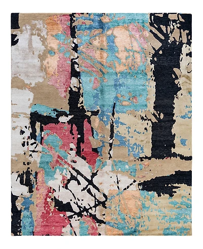 Adorn Hand Woven Rugs Indian Ooak M7123 8'x9'10'' Area Rug