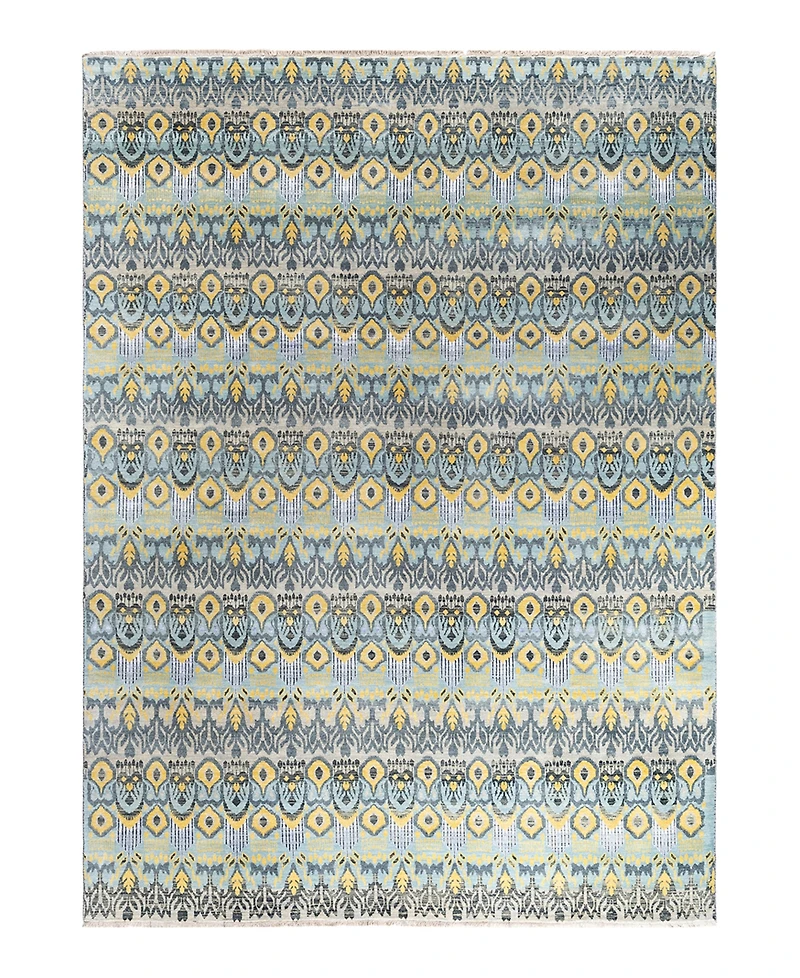 Adorn Hand Woven Rugs Indian Ooak M6133 9'1''x12'2'' Area Rug