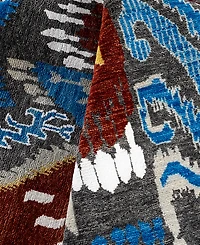 Adorn Hand Woven Rugs Indian Ooak M6008 9'x12' Area Rug