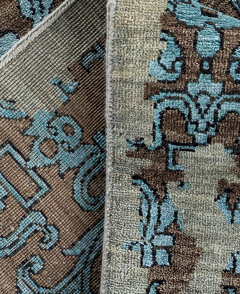 Adorn Hand Woven Rugs Indian Ooak M6483 9'2''x12'2'' Area Rug