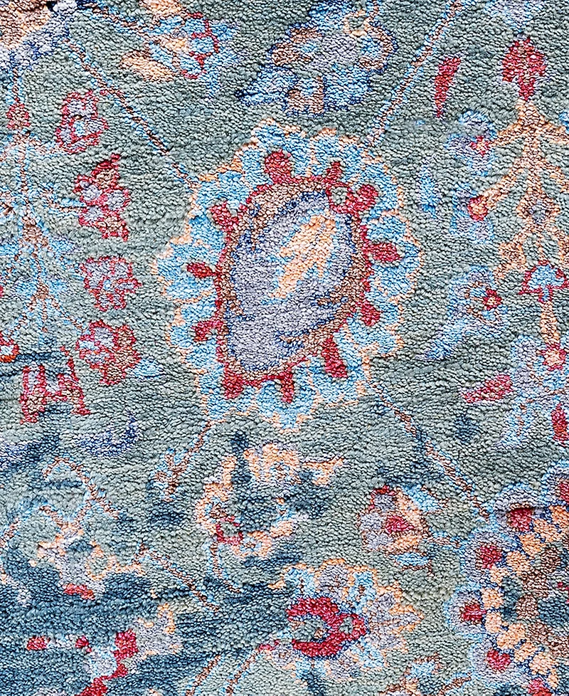 Adorn Hand Woven Rugs Indian Ooak M8697 9'1''x12'2'' Area Rug