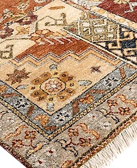 Adorn Hand Woven Rugs Indian Ooak M5666 9'3''x11'10'' Area Rug