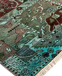 Adorn Hand Woven Rugs Indian Ooak M6013 8'10''x11'10'' Area Rug